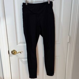Black High-Waisted Leggings LYSSE SZ M
